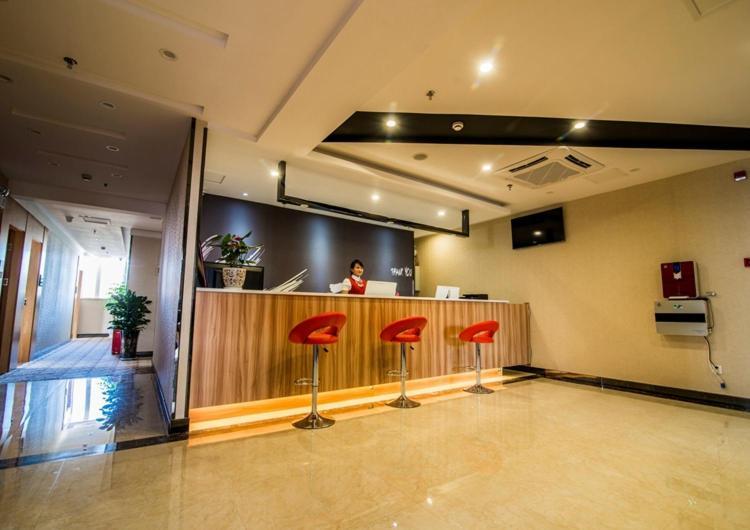 Thank Inn Chain Hotel Sichuan Luzhou Longmatan District Trade City Exteriér fotografie